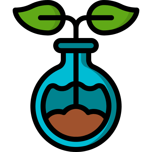 Flask lab education science icon