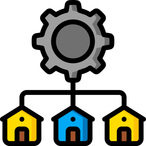 Settings property manage gear icon
