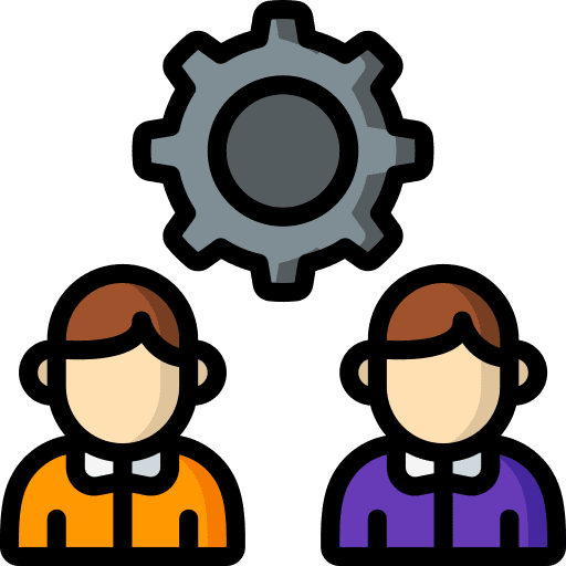 Human resources avatars settings gear icon