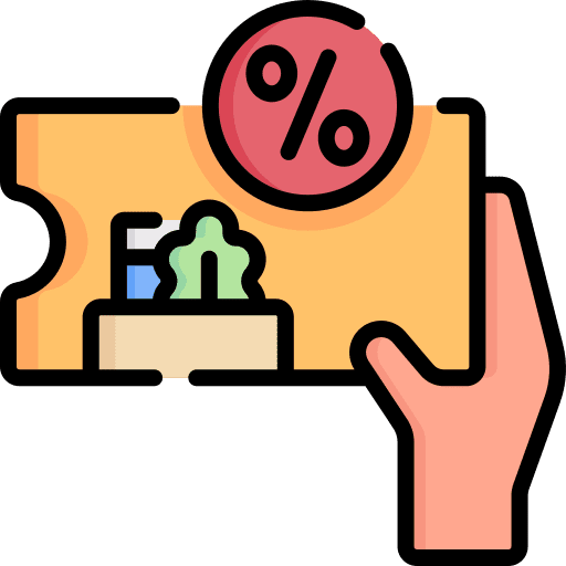 Coupons sale commerce and shopping grocery store icon Coupons sale commerce and shopping grocery store icon