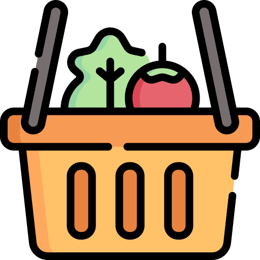 Shopping basket commerce and shopping shopping basket supplies icon Shopping basket commerce and shopping shopping basket supplies icon