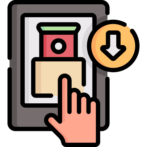 Online shopping online shopping commerce and shopping mobile application icon Online shopping online shopping commerce and shopping mobile application icon
