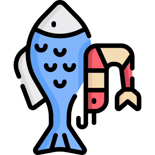 Seafood supermarket food seafood icon Seafood supermarket food seafood icon