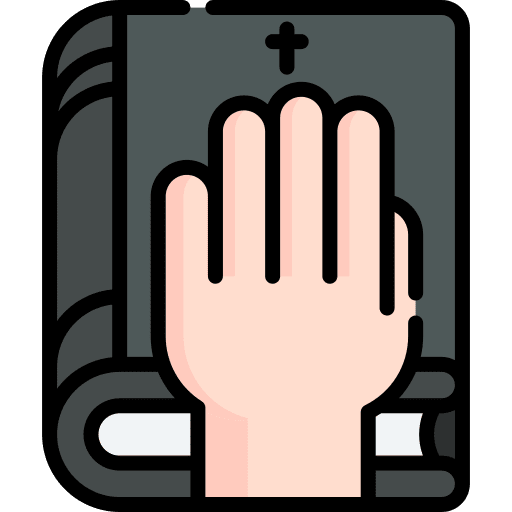 Oath book truth oath icon Oath book truth oath icon