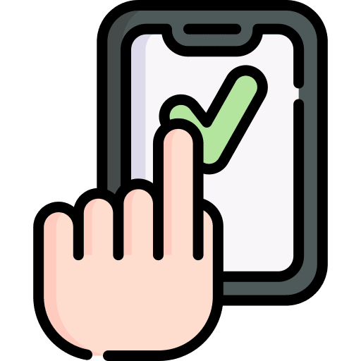 Vote hand miscellaneous smartphone icon