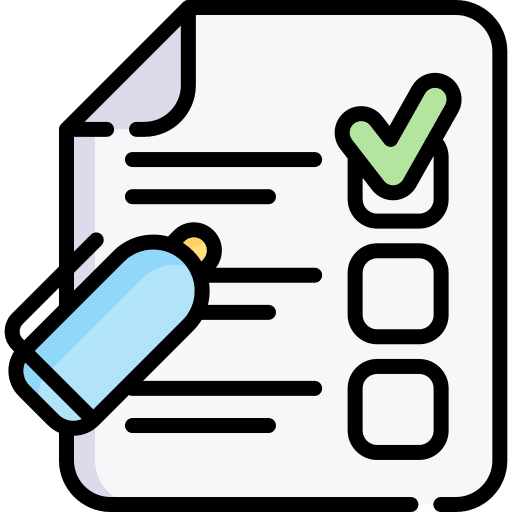 Ballot voting ballots file icon Ballot voting ballots file icon