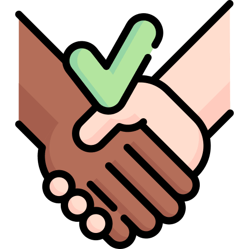 Handshake reconciliation deal shake icon Handshake reconciliation deal shake icon