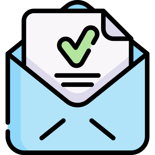 Vote vote communications check icon Vote vote communications check icon