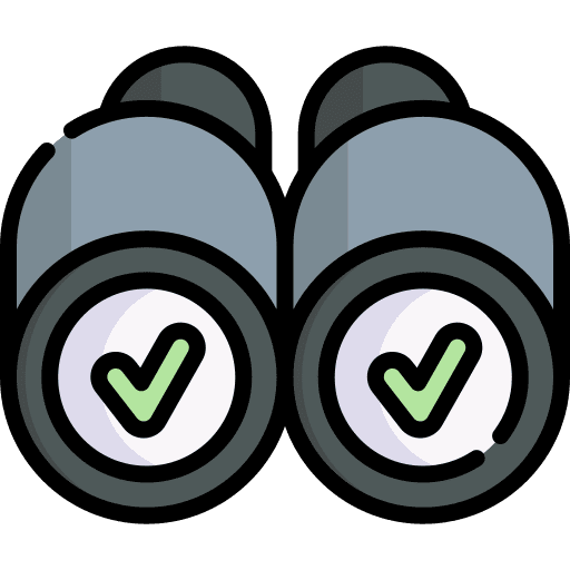 Binoculars ui tools and utensils eye icon Binoculars ui tools and utensils eye icon
