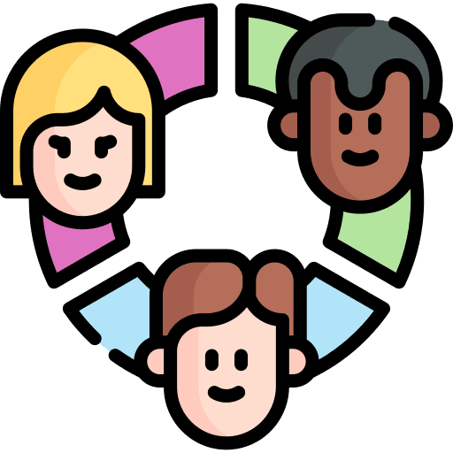 Rating voting miscellaneous pie chart icon Rating voting miscellaneous pie chart icon