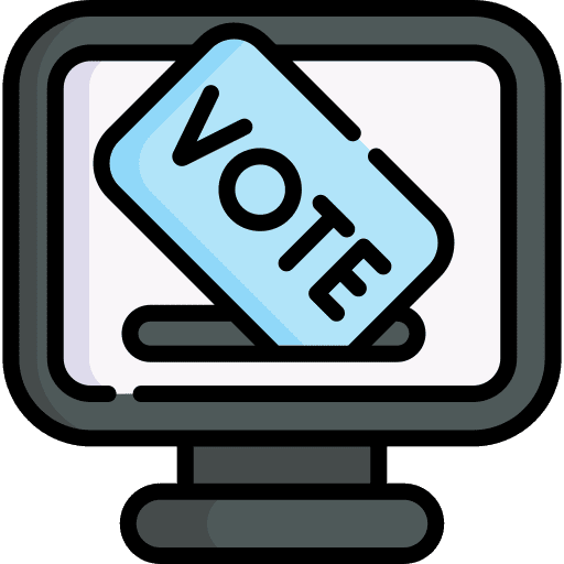 Vote miscellaneous vote online icon Vote miscellaneous vote online icon
