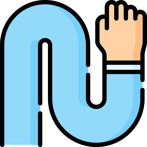 Elastic elastic arm fictional character icon Elastic elastic arm fictional character icon