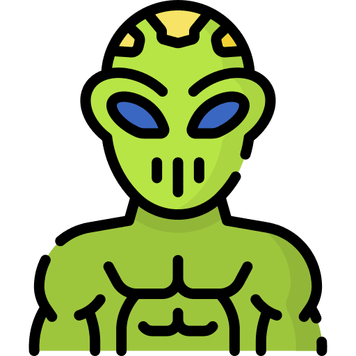 Alien avatar miscellaneous fantasy icon Alien avatar miscellaneous fantasy icon