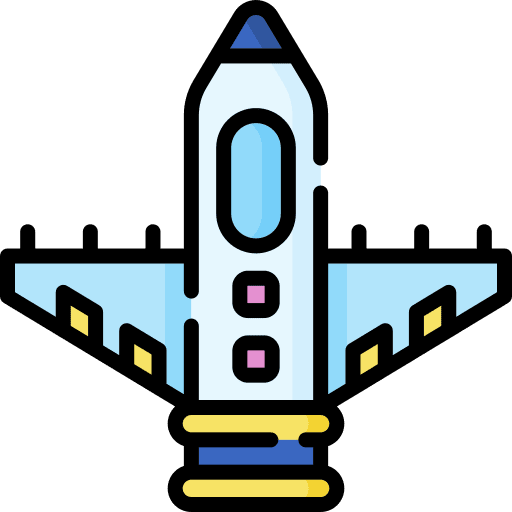 Spaceship spacecraft science fiction transport icon Spaceship spacecraft science fiction transport icon