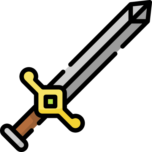 Sword sabre ancient blade icon Sword sabre ancient blade icon