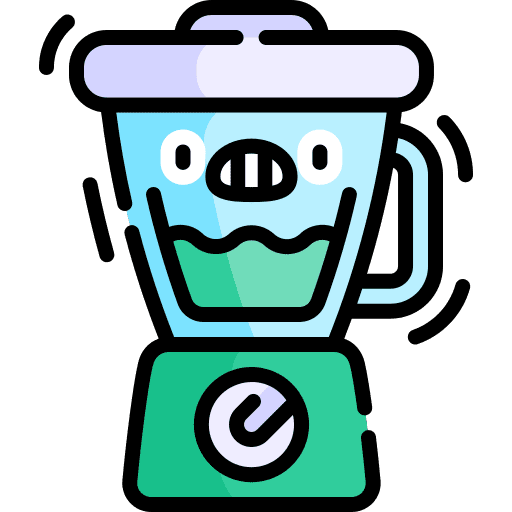 Blender vegetarian food and restaurant blender icon Blender vegetarian food and restaurant blender icon