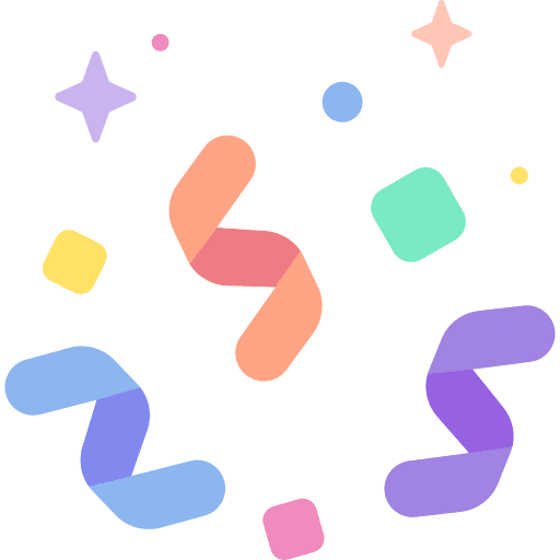 Confetti entertainment confetti birthday and party icon
