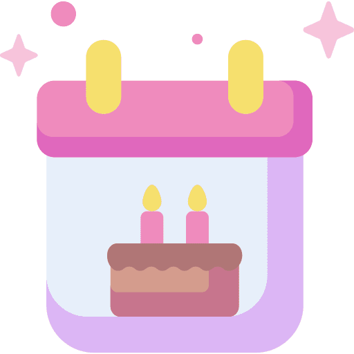 Birthday birth event celebration icon Birthday birth event celebration icon