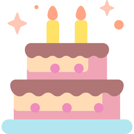 Cake cake sweet bakery icon