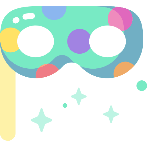 Eye mask costume eye mask celebration icon Eye mask costume eye mask celebration icon