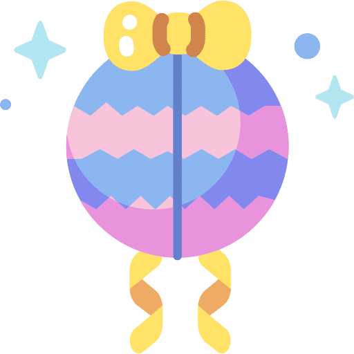 Piñata birthday and party cultures celebration icon Piñata birthday and party cultures celebration icon