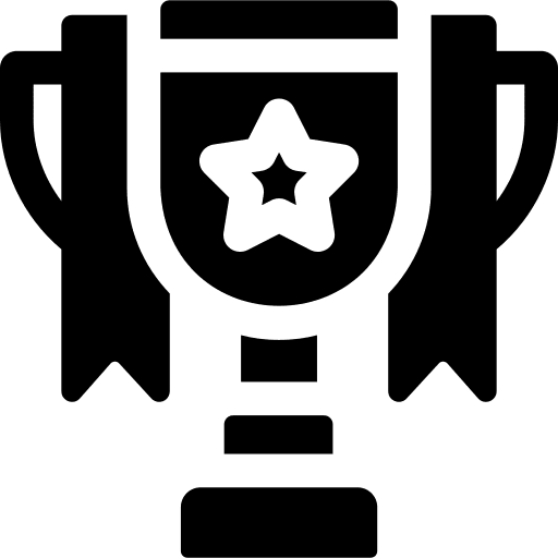 Trophy champion trophy competition icon