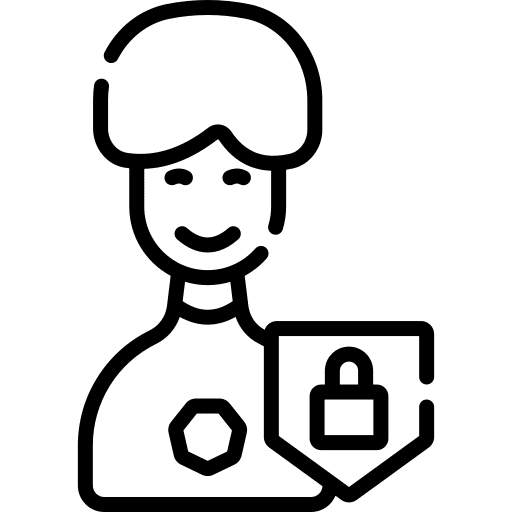 User security user account icon User security user account icon
