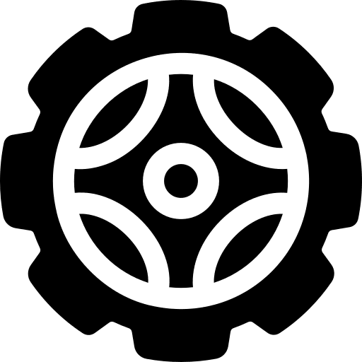 Gear configuration gear cogwheel symbol icon Gear configuration gear cogwheel symbol icon