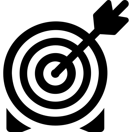 Target target business and finance arrows icon Target target business and finance arrows icon