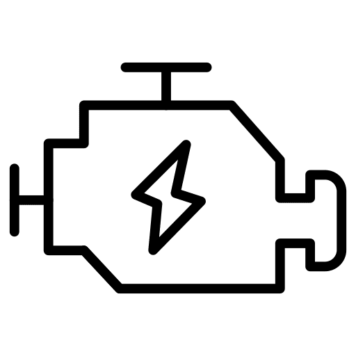 Energy transportation energy electronics icon Energy transportation energy electronics icon