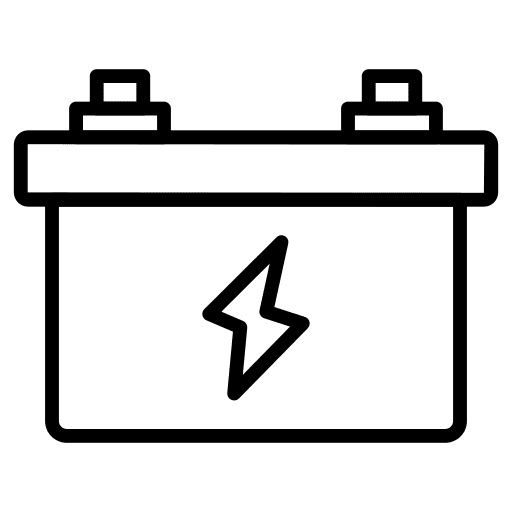 Car battery transportation car transport icon Car battery transportation car transport icon