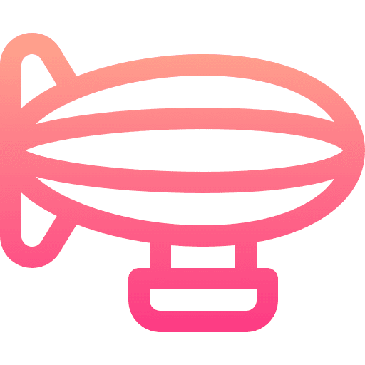 Airship travel transportation airship icon Airship travel transportation airship icon