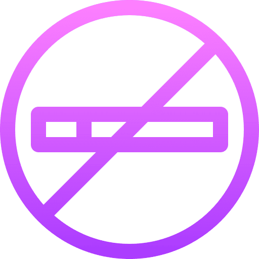 No smoking sign unhealthy symbol icon No smoking sign unhealthy symbol icon