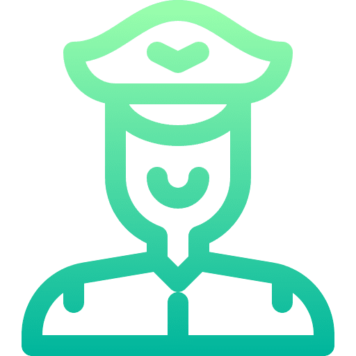 Pilot aviator user man icon Pilot aviator user man icon