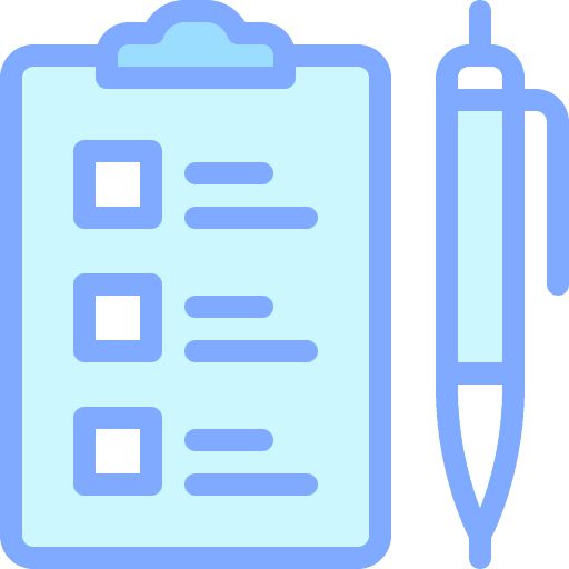 Clipboard criteria business and finance admission icon