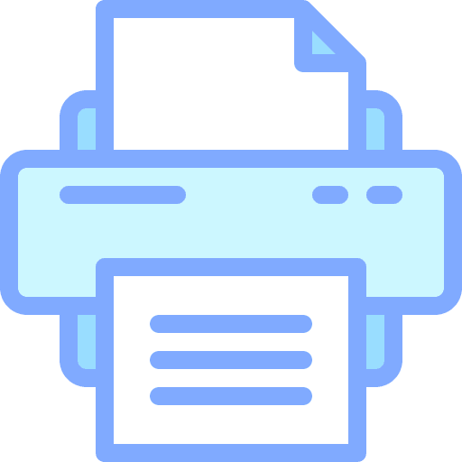 Printer technology ui printing icon Printer technology ui printing icon