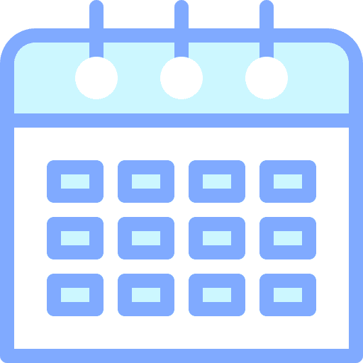 Calendar time and date interface administration icon Calendar time and date interface administration icon