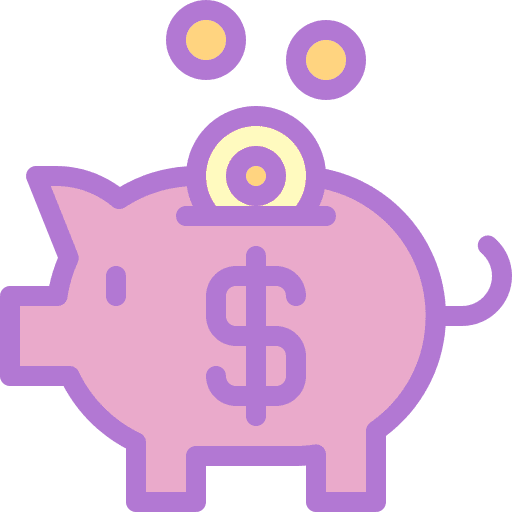 Savings business and finance savings money icon Savings business and finance savings money icon