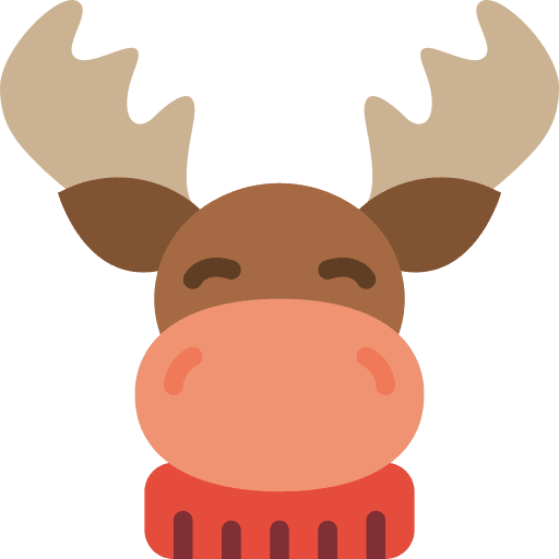 Moose animal kingdom wild life zoo icon