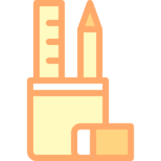 Stationery stationery writing tool ruler icon Stationery stationery writing tool ruler icon