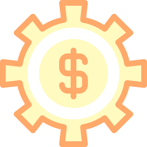 System system dollar cost icon System system dollar cost icon