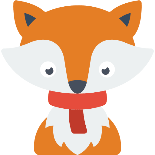 Fox animal kingdom wildlife mammal icon Fox animal kingdom wildlife mammal icon