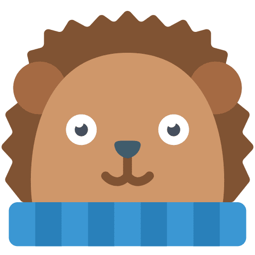 Hedgehog mammal winter animal kingdom icon