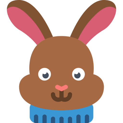 Rabbit bunny winter animal kingdom icon Rabbit bunny winter animal kingdom icon