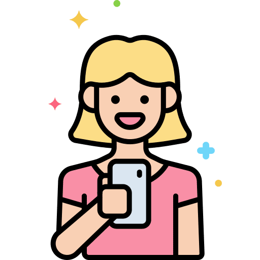 Generation z user avatar young icon