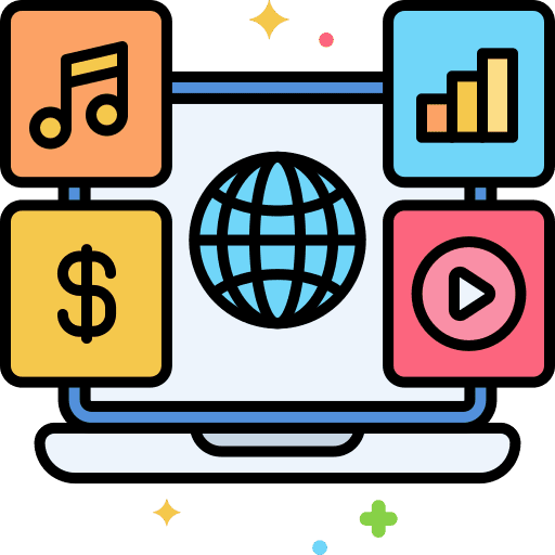 Information information data technology icon