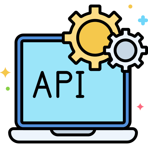 Programming application laptop seo and web icon