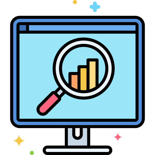 Seo graph graphic seo and web icon