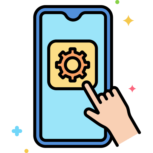App electronics setting ui icon
