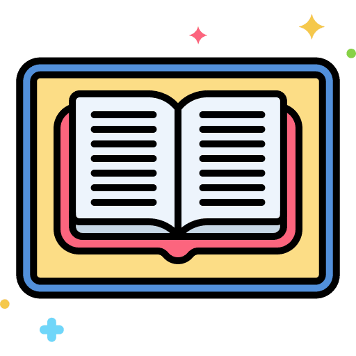 Ebook elearning ereader ebook icon